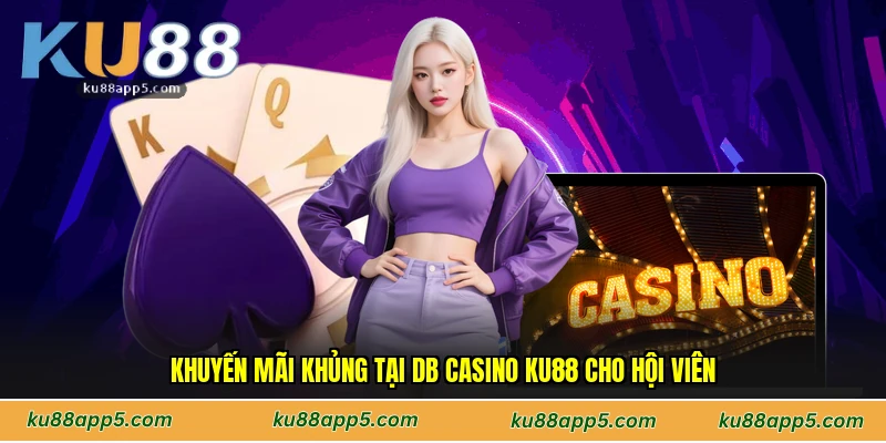 Khuyến Mãi Khủng Tại DB Casino Ku88 Cho Hội Viên